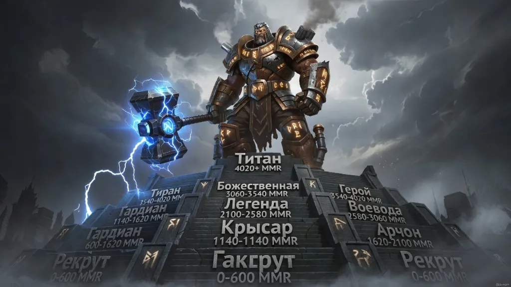 Титан дота 2 - Система рангов в Dota 2: От Рекрута до Титана и сколько ММР для каждого