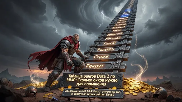 Ммр дота 2: Таблица рангов Dota 2 по ММР: Сколько очков нужно для повышения