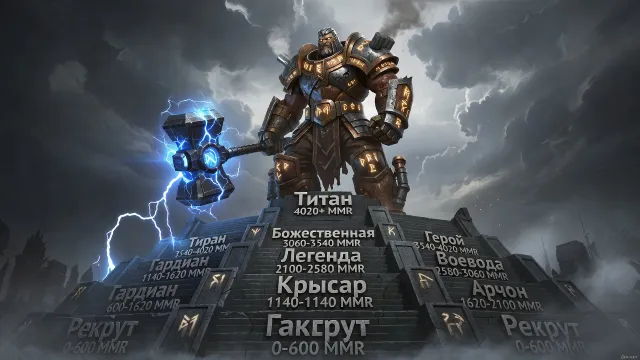 Титан дота 2 - Система рангов в Dota 2: От Рекрута до Титана и сколько ММР для каждого